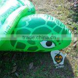 PVC Factory Price Turtle Design Animal Pool Float Inflatable Donut thumbnail-3