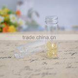 Tube-type glass bottle with Aluminum lid