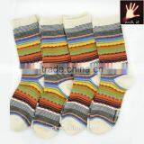New Men's Multi-Color Striped Casual Ankle Dress Yarns Socks