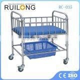 Stable Ane Reliable Plastic Baby Crib With Low Price Clear Cot Adjustable Height thumbnail-2