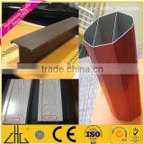 Wow!!Guangzhou Timber Grain Aluminium Extrusion for Mechanical Special Shaped Profile/wood Grain Aluminium Extrusion for Ceiling thumbnail-2