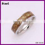 Yacan Jewelry Factory Unique Design Coloful Epoxy Gay Men Ring thumbnail-1
