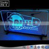 Countertop Laser Engraving Acrylic LED Edge Lit Sign