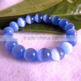 Christmas Celebraty Bling Bling Cat's Eye Crystal Bracelets thumbnail-2