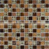 China supplier frosting glass mosaic tile for home decoration factory price(PM230270)