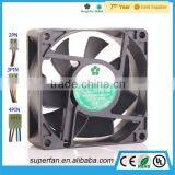 Save 10% Hot Sale Dual Ball Bearing 12V 7025 dc Fan