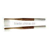 2016 Biodegradable Colourful Round Handle Wooden Bamboo Toothbrush thumbnail-4
