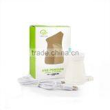 Electric Mini Aromatherapy Ultrasonic Cool Humidifier Fogger Mist Maker for Home thumbnail-3