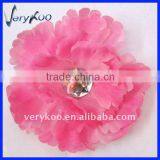 Big Rhinestone Peony Hair Flowers (FCK-116310080-A) thumbnail-1