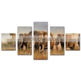 Wholesale Modern Elephant African Art Canvas Printing