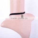 Li Bingbing Gothic Velvet Choker Necklace Female Necklace With Sun thumbnail-2