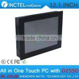 12.1 Inch Intel Dual Core D2550 1.86Ghz All-IN-One Touchscreen 1024*768 4:3 LED Panel PC With Win.7 XP thumbnail-2