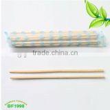 Nature 22mmPlastic wrapped round bamboo chopsticks