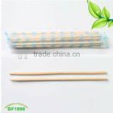 Nature 22mmPlastic Wrapped Round Bamboo Chopsticks thumbnail-1