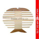 Fish-like Wood Pot Holder For One Dollar Item, Kitchenware