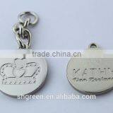 Perfect Brand Logo Metal Swing Tag With Metal Chain thumbnail-1
