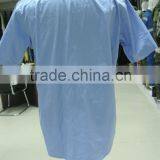 Cotton Polyester Sky Blue Arrow Short Sleeve Men Military Shirts thumbnail-2