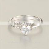 925 Latest Simple Design Ladies Coustume Jewelry Italian Silver Rings thumbnail-5