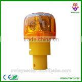 6 pcs LED strob warning signal lamp/Barrier solar energy blinker light