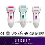 Promotion discount rechargeable callus remover with pedicure manicure set battery powered grinding foot callus remover