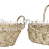 Willow shopping baskets