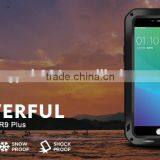 LOVE MEI Powerful Case Metal Aluminium+Gorilla Glass+ Silicon Hybrid Case for OPPO R9 PLUS TAKTIK CASE