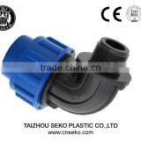 Irrigation PP Compression Fittings Popular Plastic ISO Certificated Female Thread Tee thumbnail-2