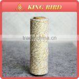 Gold Metallic 1mm Yarn for Knitting Carpet thumbnail-1