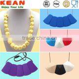 Fashion Women Necklace And Pendant Jewelry Making By Silicone Beads thumbnail-6