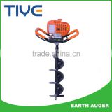 Chinese 52cc 63cc 71cc 2 stroke Gasoline Powered Earth Auger For Digging Holes / Ground Drill / Earth Drill