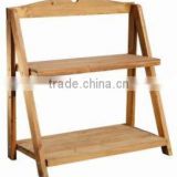 2 Tier Planter Stand Shelf in Factory With BSCI