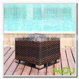 Audu Atlanta Pool Wicker Outdoor Lounger thumbnail-2