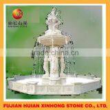 Outdoor Garden Waterfall Fountain Marble Statue Sculpture With Water Pump thumbnail-6