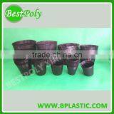 High Quality Round Plastic Nursery Pots Soft Flower Pot Nutrition Pot thumbnail-1