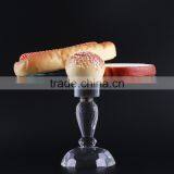Hot Selling Super Quality Stemmed Crystal Cake Plate With Good Offer thumbnail-1