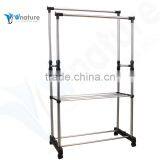 New Design Garment Rack, Dryer With Whees , Cheap Clothes Rack thumbnail-3