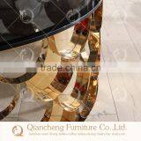 New Design Marble Top Metal Side Table thumbnail-4