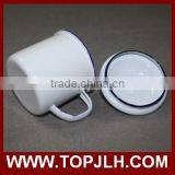 Good Quality Enamel Camping Mug Logo Printing Custom Enamel Mug thumbnail-4