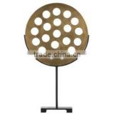 round wood fancy sculpture with stand