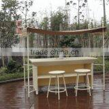 Rattam Patio Bar Furniture With Canopy For Sale thumbnail-6