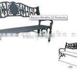 Outdoor Popular Cast Iron Garden Bench thumbnail-3
