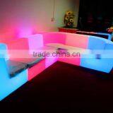 Modern Low Consumption Energy LED Corner Sofa/chair / LED Stright Sofa/chair With 16 Colors Change