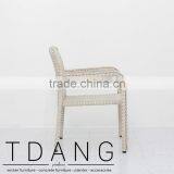 Hampton Wicker Dining Chair - Outdoor Patio Furniture - Wicker Furniture thumbnail-3