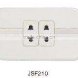 Cheap Plastic Panel 2 Gang 2 Way Hdmi Wall Panel Mounted Socket thumbnail-2