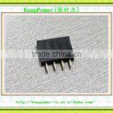 2.54 4PIN Female Row 2.54mm Pitch Single Row Female 1 * 4Pin 4 Core Plastic High H = 8.5mm Female Line Connector thumbnail-2