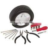 LB-391 24pcs Hand Tool Set Tool Kit in Wheel Case