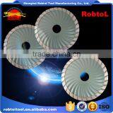 4" 105mm Turbo Rim Wave Diamond Saw Blade Angle Grinder Circular Cutting Disc Disk Wheel Universal Stone Brick Block Concrete thumbnail-6