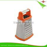 ZY-N5017 Stainless Steel Kitchen Utensil 4 Side Manual Cheese Vegetable Multiple Grater With Handle thumbnail-2