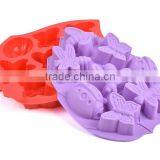 11022 Butterfly Bee Shape Silicone Chocolate Cake Molds Offered by Zibo Nicole Manufacture thumbnail-2