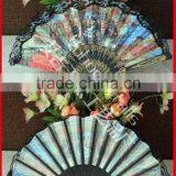 Spanish Decoration Fan With Plastic Ribs thumbnail-1